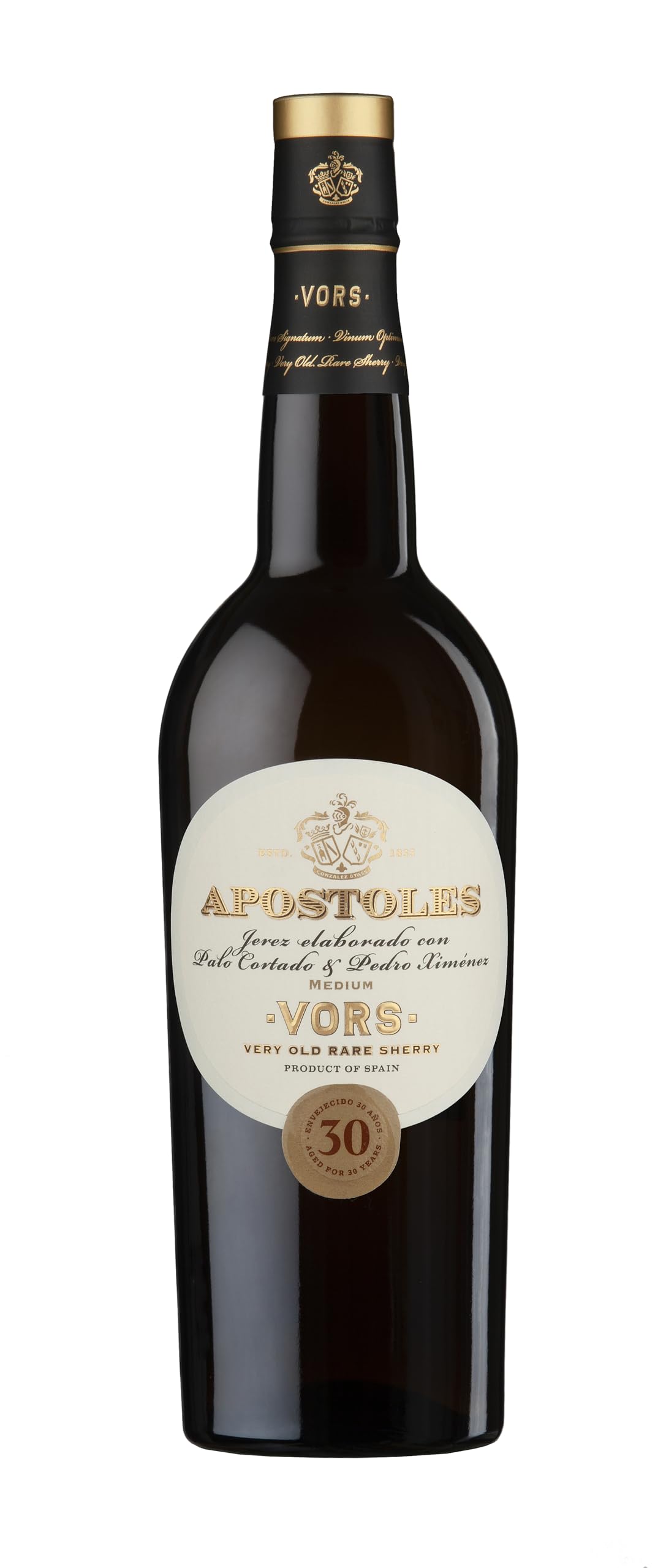 Apóstoles Palo Cortado muy viejo - Vino D.O. Jerez - 750 ml
