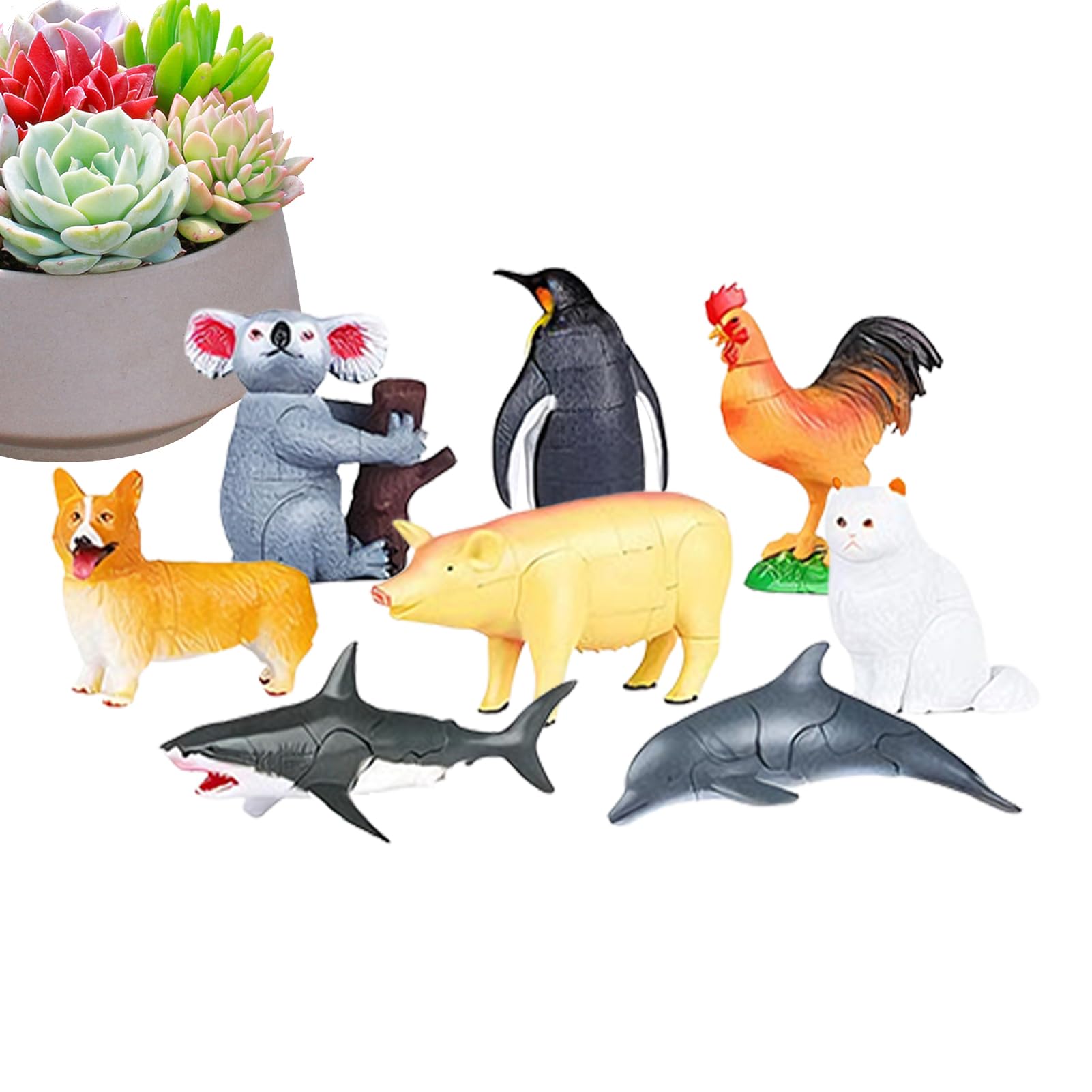 Puzzle Animali 3D Per Bambini Di Bambole Fai Da Te 3D | Puzzle Educativo Di Animali Per Ragazzi E Ragazze Natale Compleanno Classe Pasqua Viaggio Festa Premi