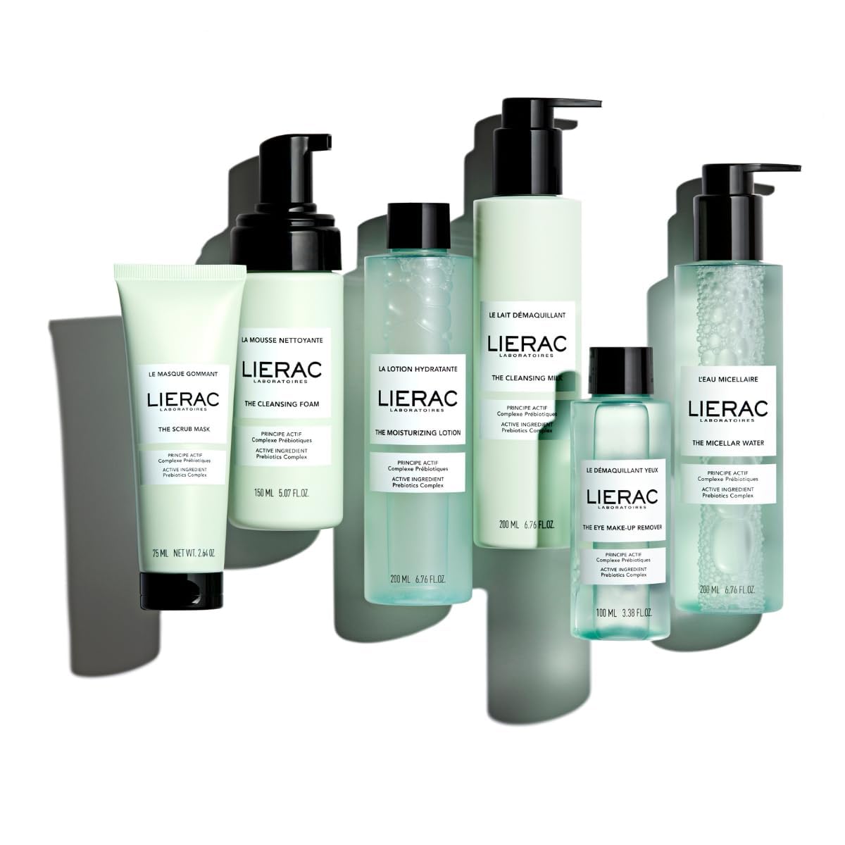 Lierac Acqua Micellare Struccante Viso e Occhi Detergente, per Tutti i Tipi di Pelle, Formato da 200ml, 1.0 unità