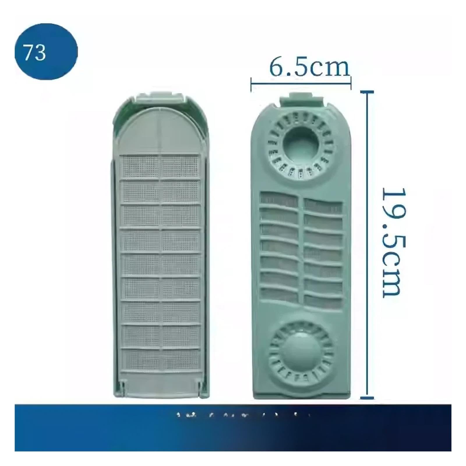 Schermo Del Filtro Della Lavatrice, Compatibile Con La Lavatrice Samsung, Scatola Del Filtro Della Lanugine for La Sostituzione Del Filo Dei Capelli E Della Raccolta Dei Detriti(NO.73-1PCS)