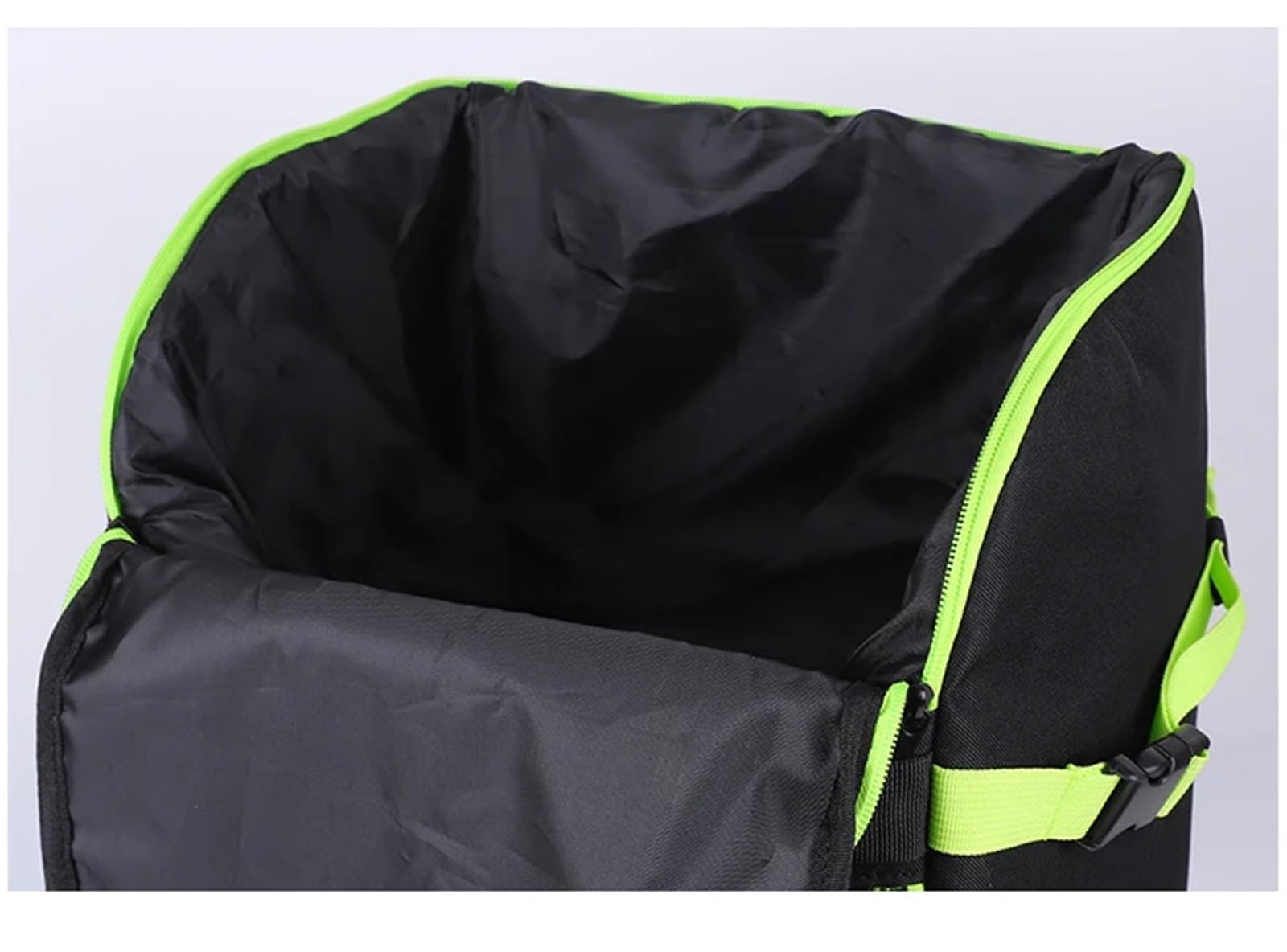 Skischuhtasche Snowboard-Rucksack, großes Fassungsvermögen, 50 l, Trocken- und Nasstrennung, Skirucksack, Schneeschuhe, Tasche, Schneeaufbewahrungstasche(Black 30x32cm)