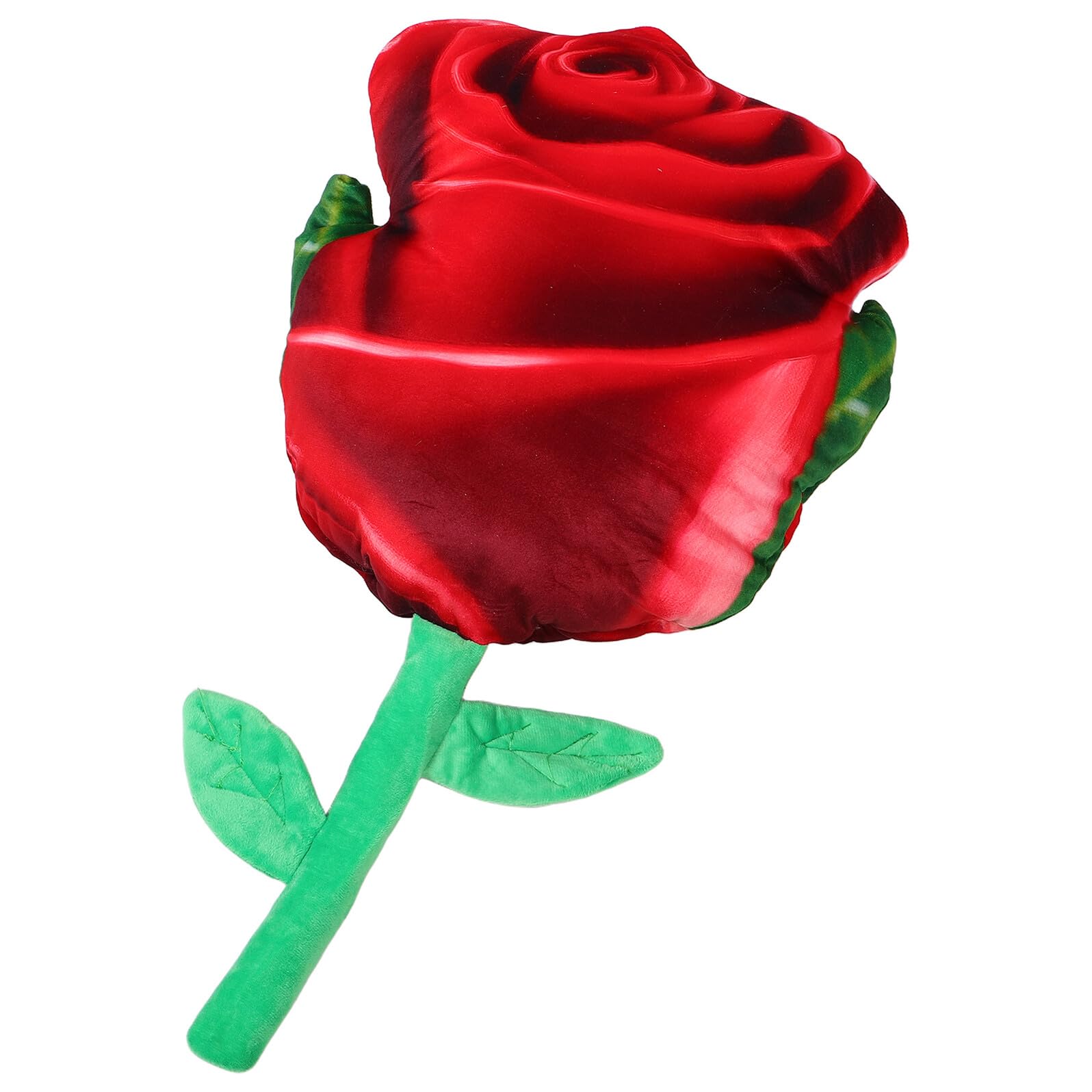 Coussin de rose rouge décoratif pour mariage et cadeau de Saint-Valentin