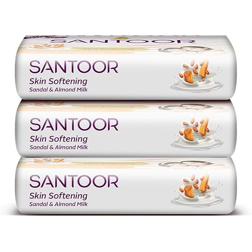 Santoor Softening Soap 150G X3