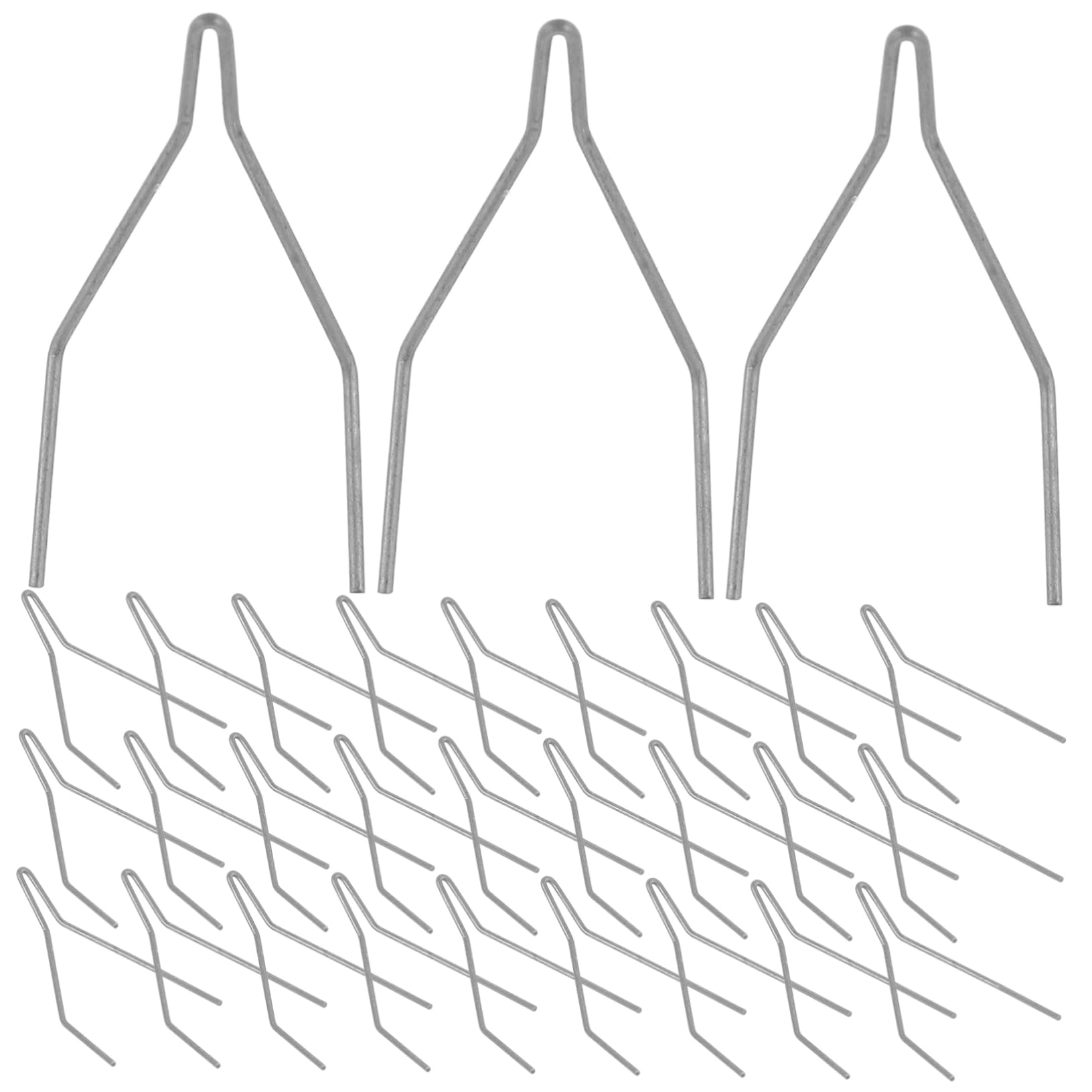 SOLUSTRE Repairing Welding Staple Auto Welding Staples 100 Pcs Metal Construction for Sturdy Use