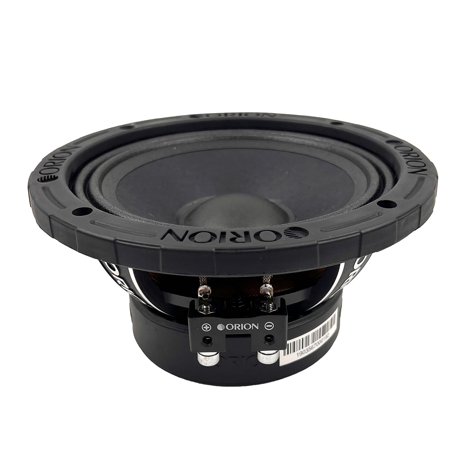 Orion XTR XTX658DC Altavoces de tapa antipolvo de rango medio de 6.5 pulgadas, potencia máxima de 1400 W, 350 W RMS, 8 ohmios, bobina de voz de 1.5 pulgadas, estéreo de audio profesional para coche