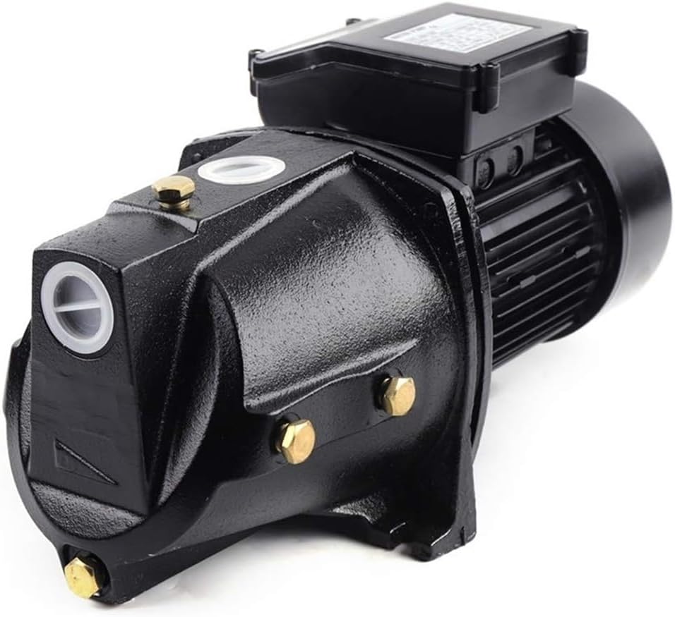 110V 750W 1HP Cast Iron Convertible Pump, High Pressure Self-Priming Water Deep Well Jet Pump, Heavy-Duty Automatic Pressure Switch, 3420 RPM Cast Iron Shallow Well Jet Pump.