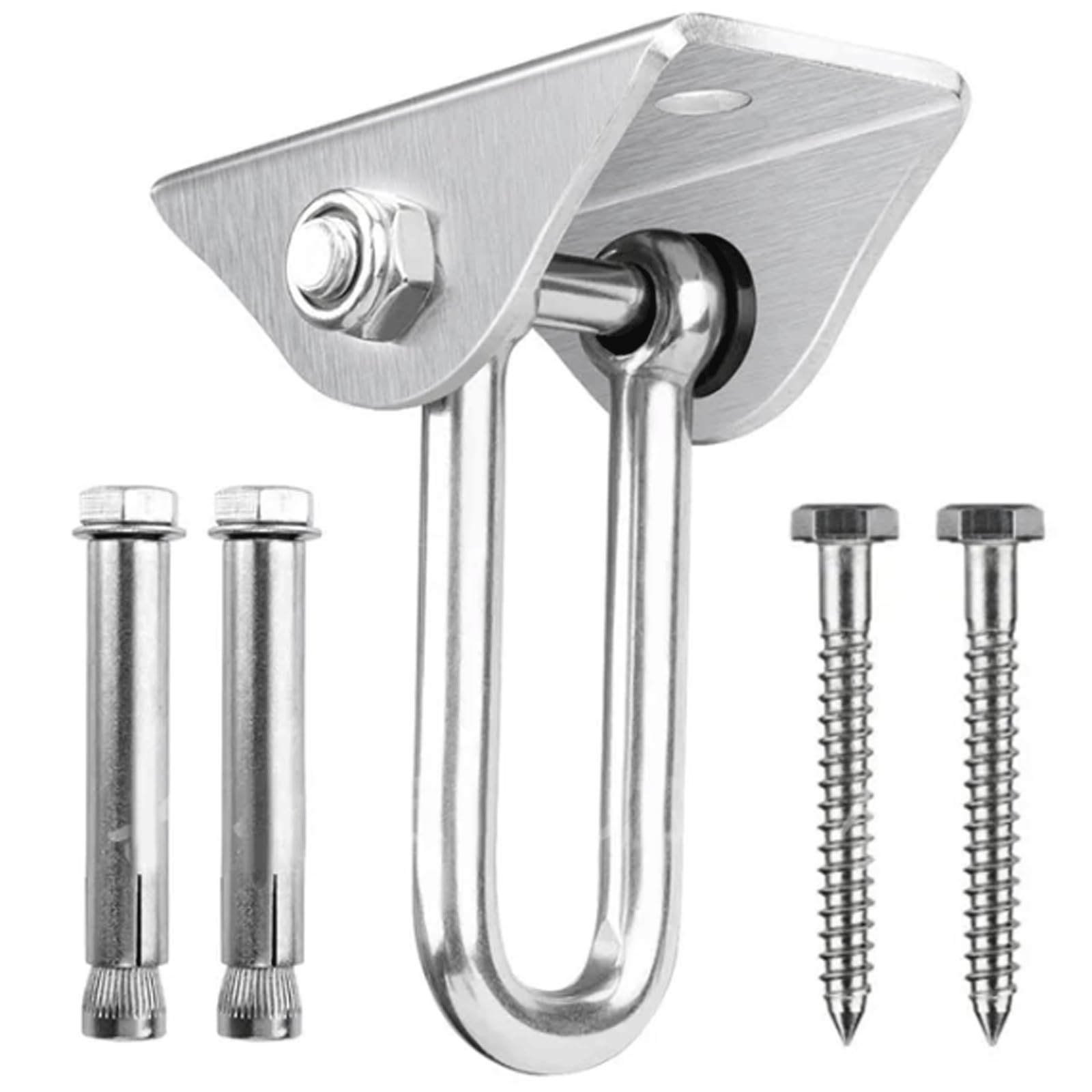 VHcgCGJ Ceiling hook, Load-Bearing Hook Ceiling Fixed Plate Swing Accessories for Boxing Sandbag Hanging Chair(D)