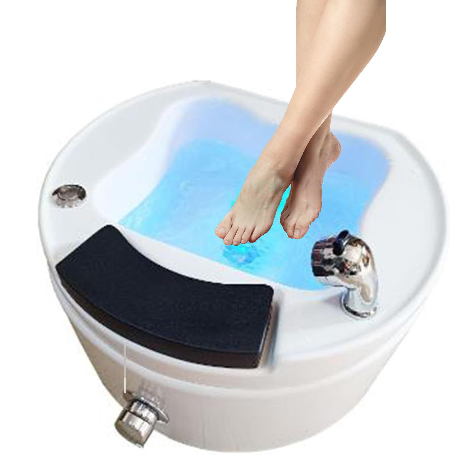 Pediküre-Fußbad,Massage-Fußbad,Tragbare Pediküre-Fuß-Spa-Badewanne,Tiefes Fußbad Spa Massage,Acryl Fußbad Badewanne,Stressabbau Für Müdigkeit Und Müde Füße A