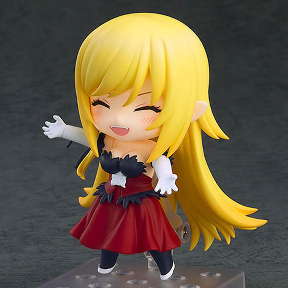 Anime ruchoma figurka z wymiennymi akcesoriami Oshino Shinobu, model z PCW, 10 cm, mini kolekcjonerska dekoracja, prezent dla fanów anime