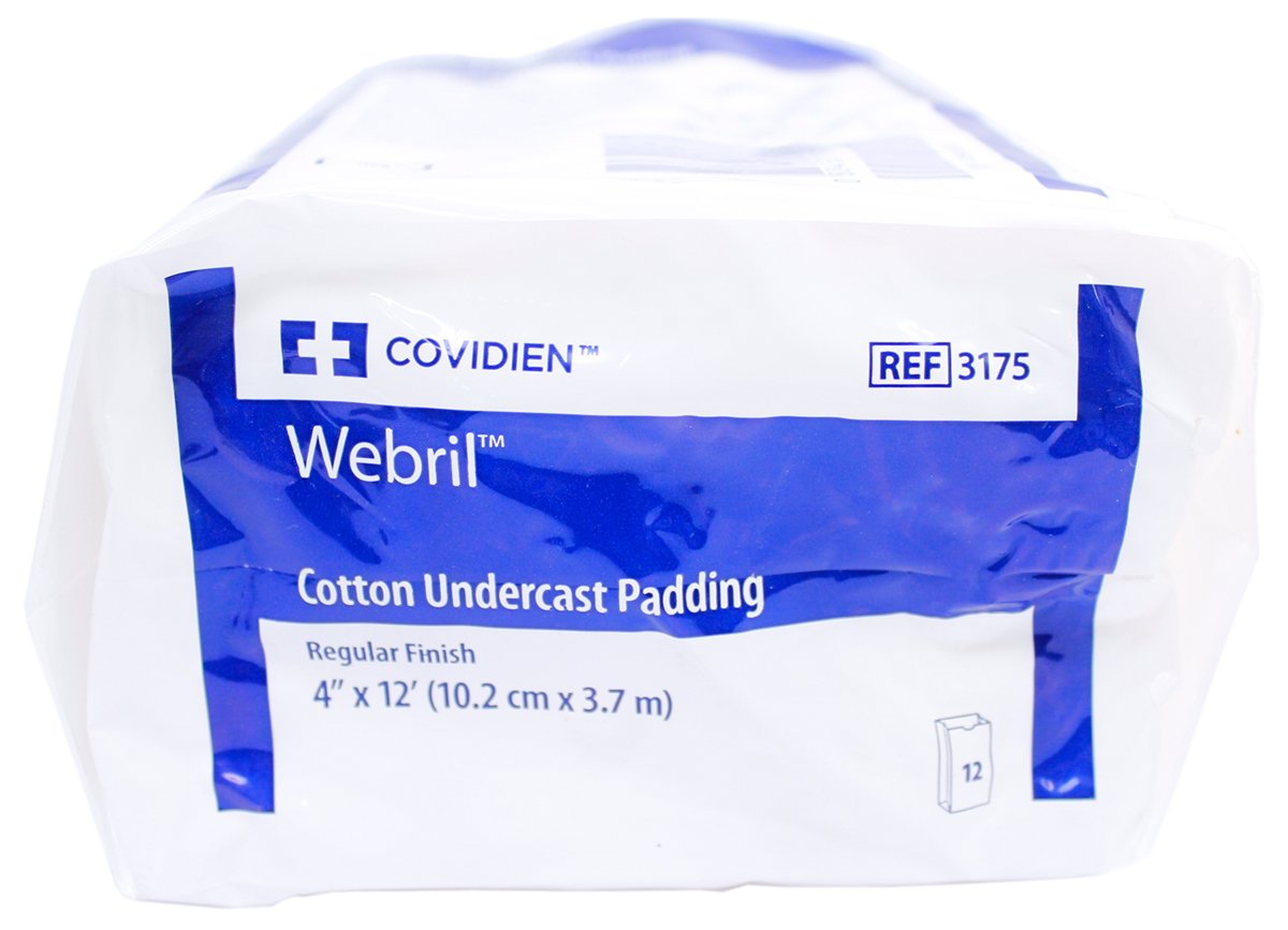 WEBRIL Cotton Undercast Padding Pack: 12
