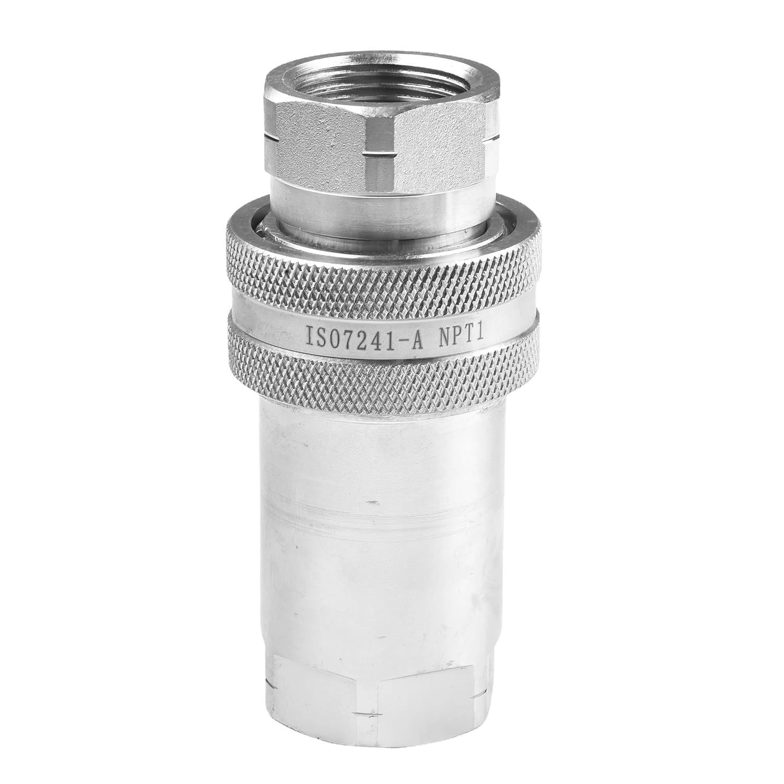 Accesorio de liberación rápida ISO7241-A NPT ISO A Conector de Acoplamiento hidráulico 1/4", 3/8", 1/2", 3/4" NPT1 Herramientas de Interfaz de Cambio rápido(NPT-1)