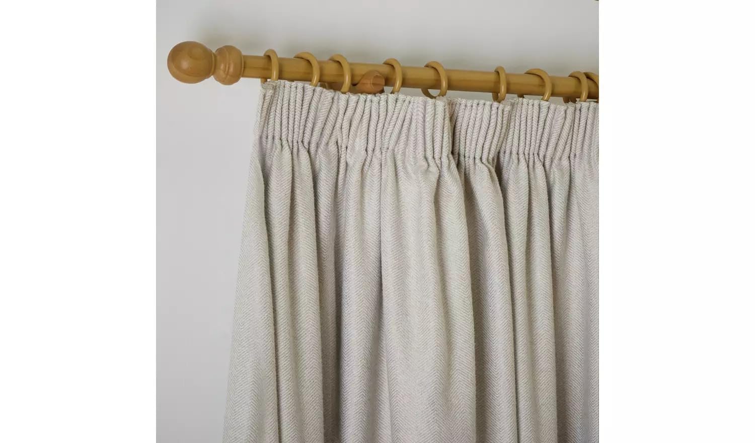 SEGOY Eyelet Curtains - Grey - 229x229cm