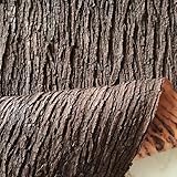 Baumrinde, 99 x 30 cm, anpassbar, künstliche, realistische Rinde, schützende, flammhemmende, dekorative künstliche Pflanzendekoration für Säule, Wand, Boden, Rohre