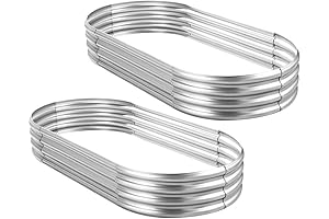 Land Guard Galvanized Raised Garden Beds for Vegetables