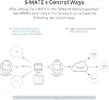 SONOFF S-Mate Smart Switch Mate, Wi-Fi switch Mate, works with MINIR3 smart light switch, has no neutral conductor solution