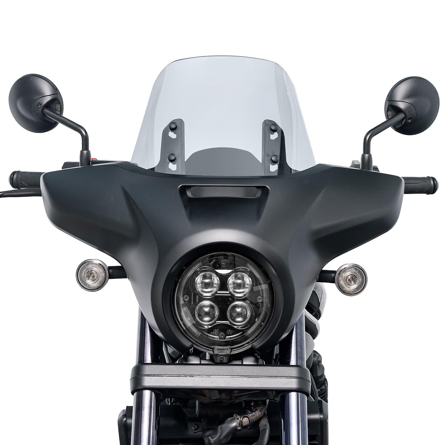 Amazon.com: Motorcycle Headlight Fairing Cowl Windshield for