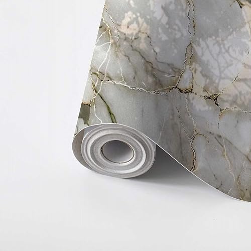 Miniatura 11 de VGHUYEVOGERE Papel tapiz autoadhesivo para despegar y pegar, diseño de mapa vintage del mundo 1778, papel de contacto apto para inquilinos para