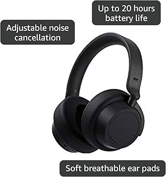 Amazon.com: New Microsoft Surface Headphones 2 - Matte Black