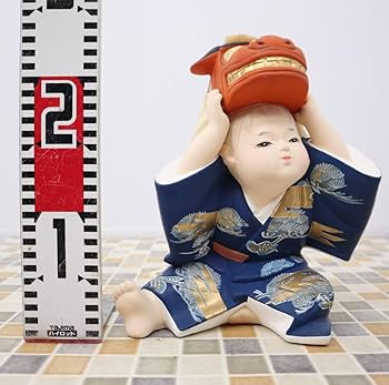 Amazon | 日本人形伝統工芸高さ約25.5cm｜博多人形藤久寿夫作