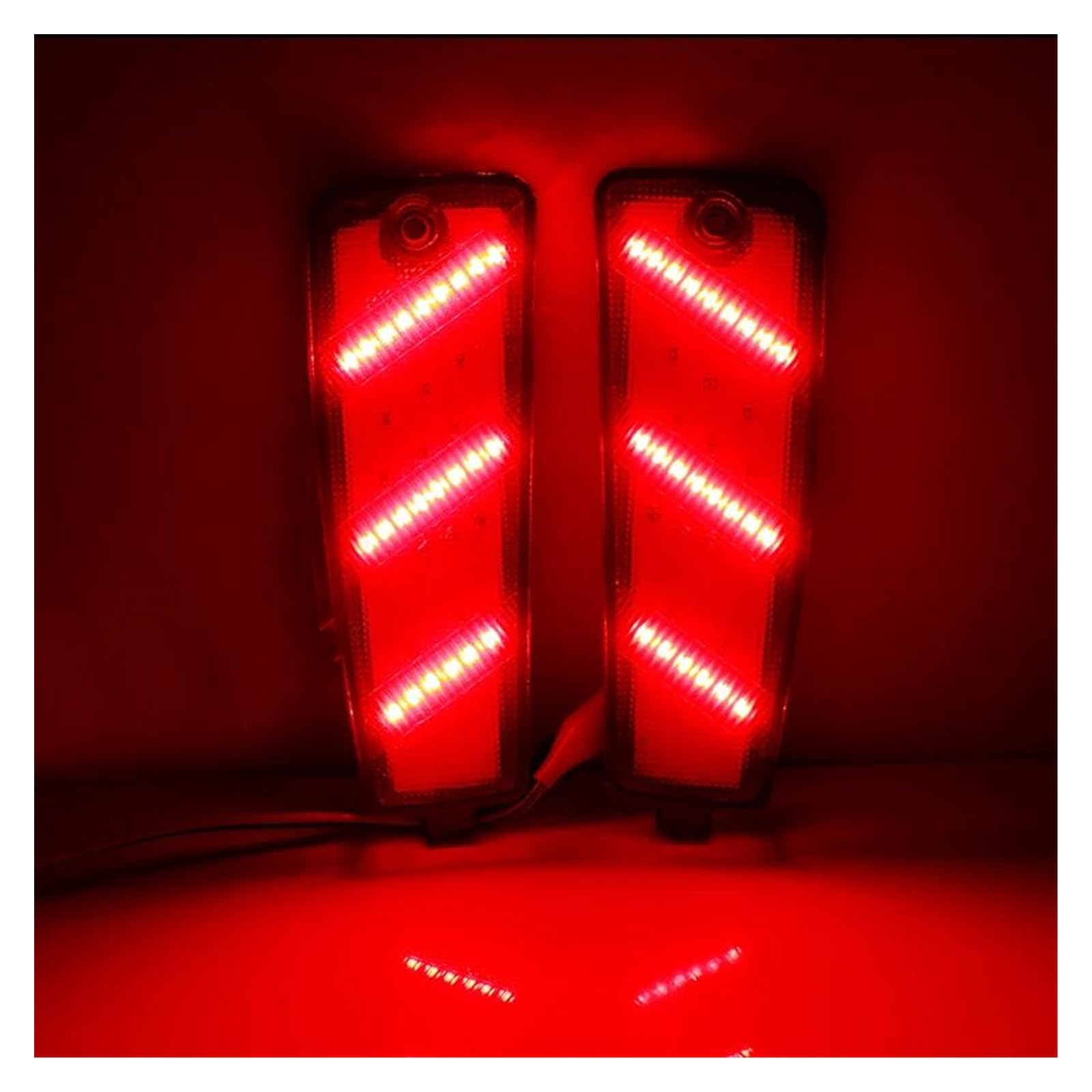 Luz Marcador Lateral Parachoques Delantero/trasero Coche Para Chevy HHR 2006-2011 Luz Estacionamiento Roja Luces Señal Giro Delanteras Ámbar 12V Intermitentes Laterales Luz Señal Giro Coche(Rear Red-1
