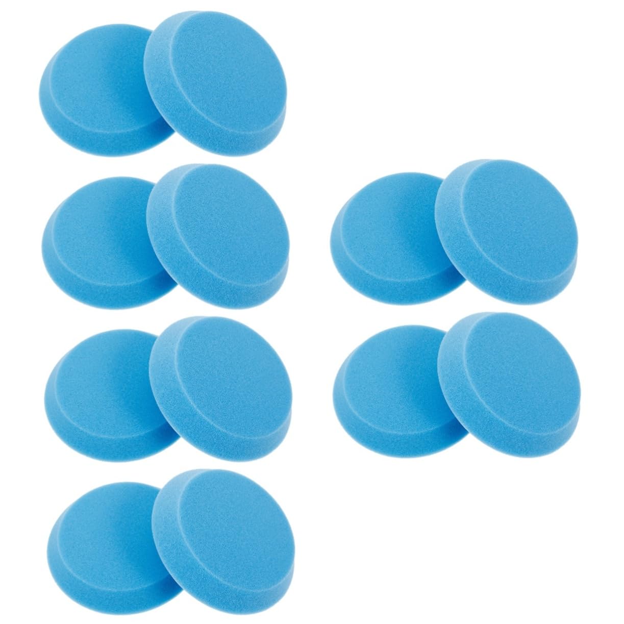 BESPORTBLE 3sets Bowling Polish Sponge Pads Bowling Pad Solid Sponge Ball Sheets Practical Tool High Efficiency 4pcs*3