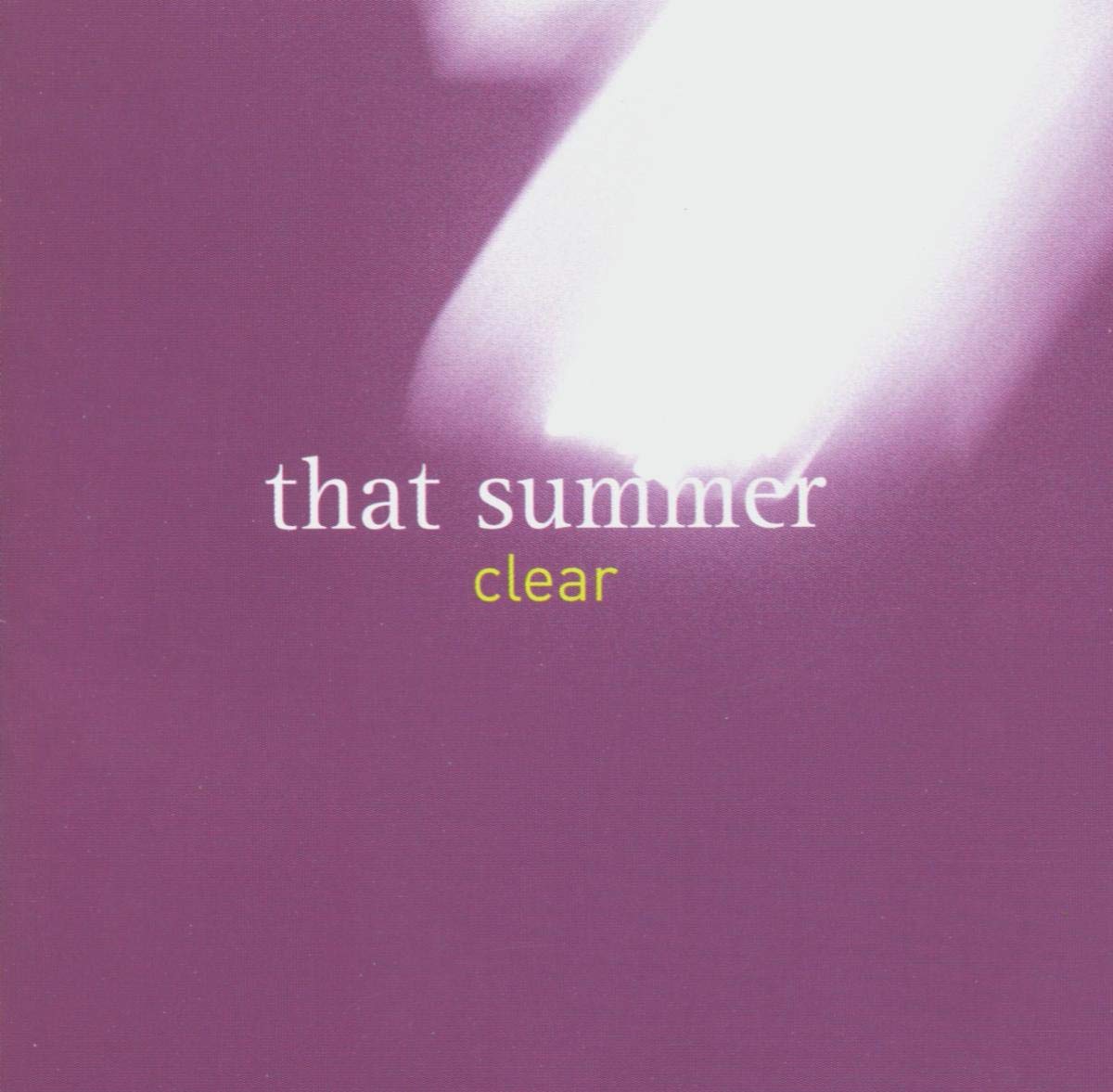 Clear [Audio CD] THAT SUMMER