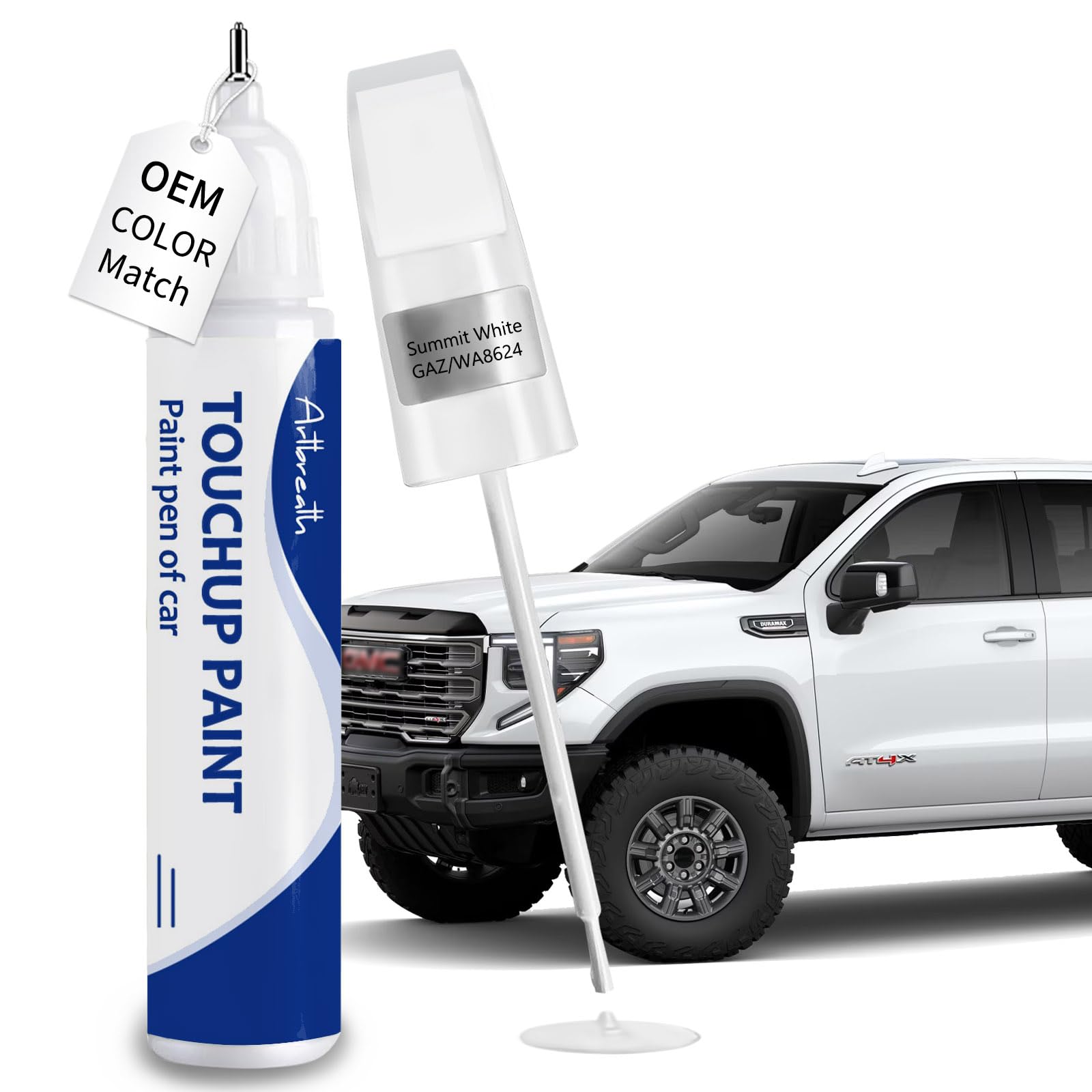 Artbreath Summit White (GAZ/WA8624) Touch Up Paint for GMC