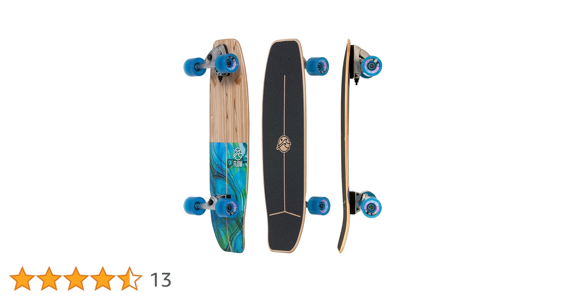 サーフィン・ボディボード SLIDE SurfSkateboards size32 Turquoise Surf Skates Carver Wave 32