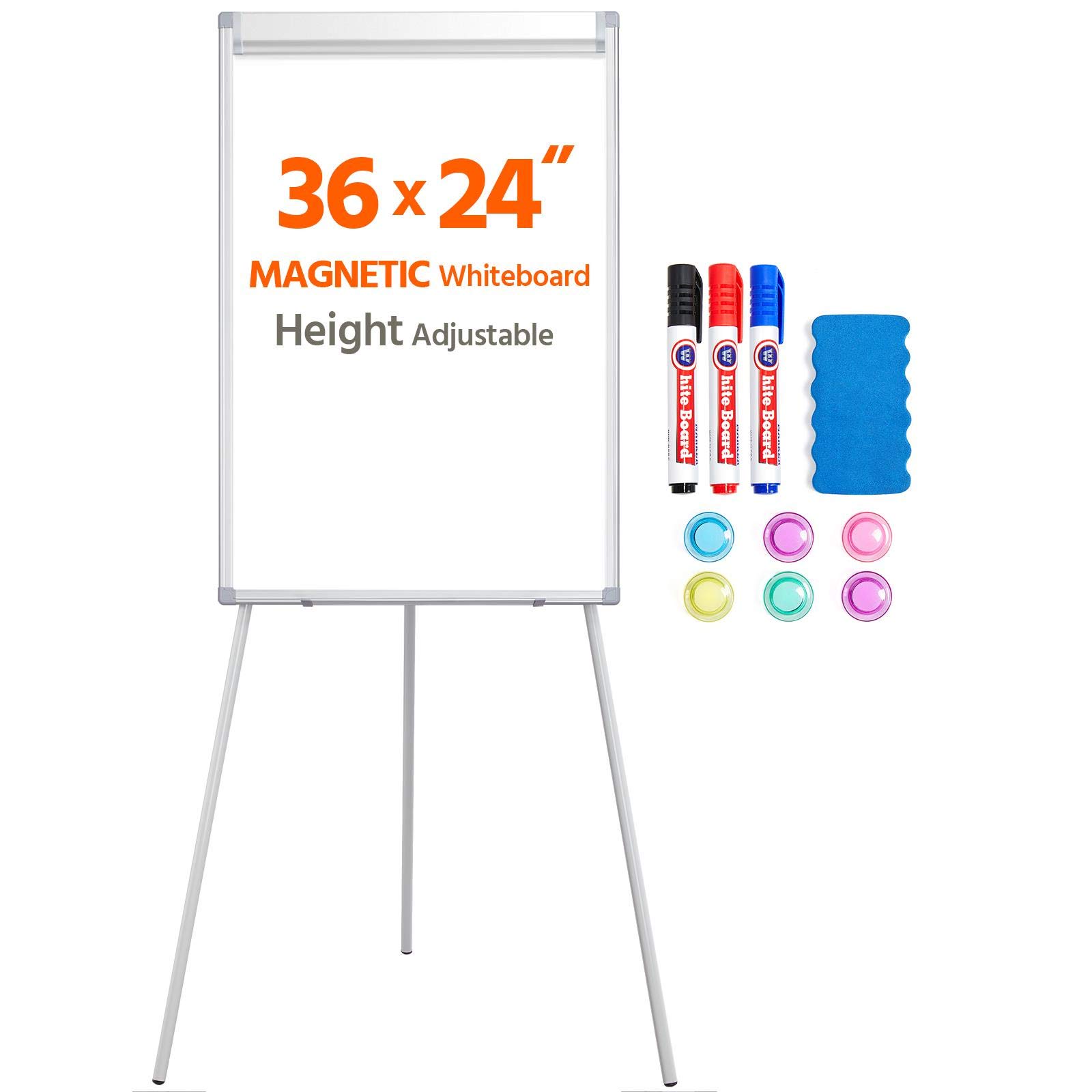 Buy Yaheetech Eseal Style WhiteBoard Easel Stand 36x24 Inches