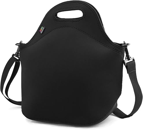 built lunch bolsa with strap