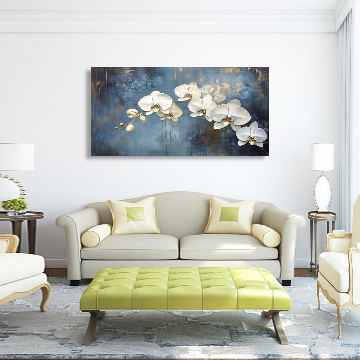 Abstract Pictures Canvas Wall Art for Living room Bedroom Wall Decor,Full of Imagination Wall Art Print Paitnings for home Decor,Morden Artwork An Inspirational Picture Smart Line Canvas Art