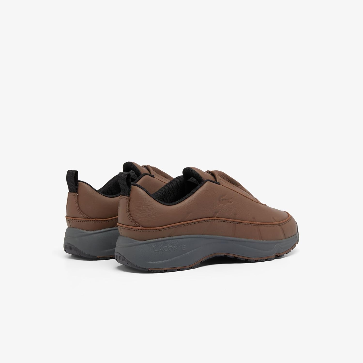 Lacoste Mens Men's Audyssor Zip Og Leather Trainers