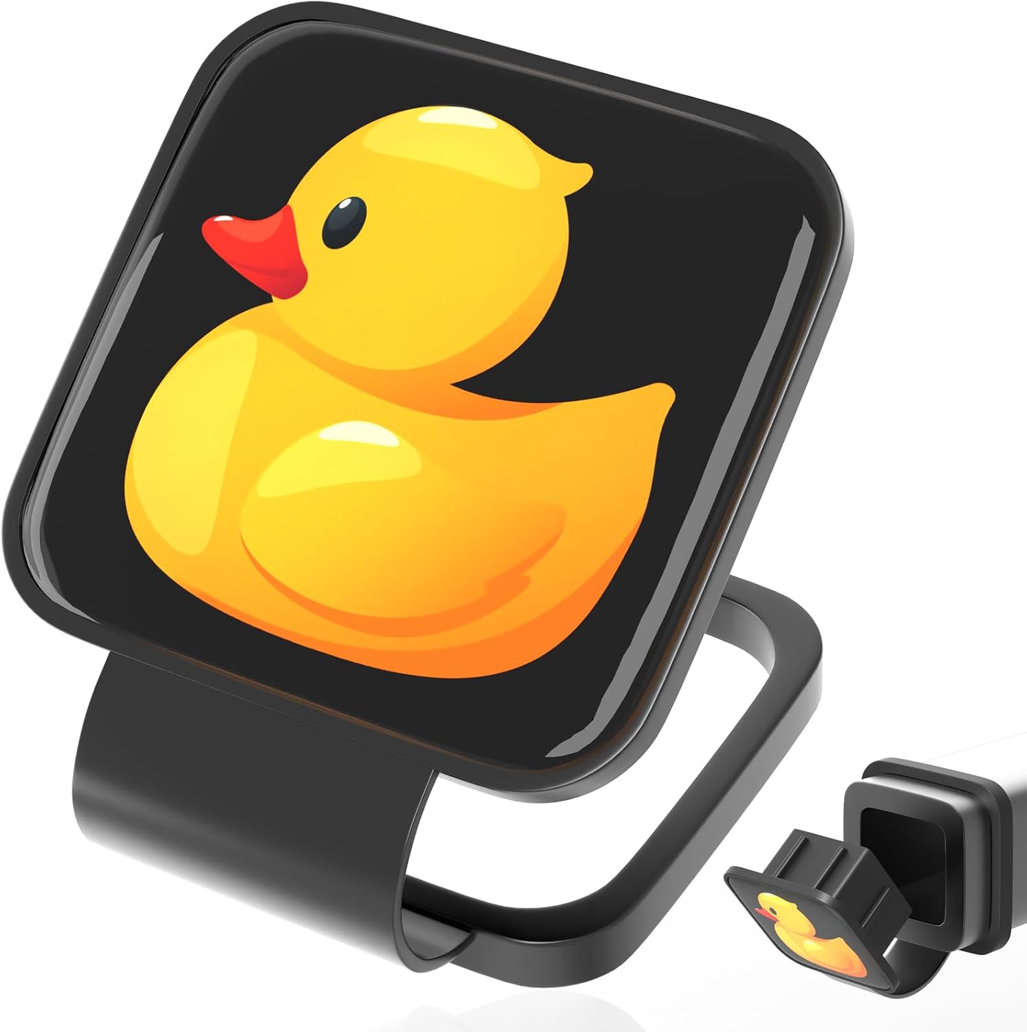 Duck Hitch Cover for 2 Inch Receivers - Trailer Hitch Cover Tube Plug Insert Cap, Compatible with Pickup, SUV, Jeep, Cars, Trucks, RV & More Exterior Accessories