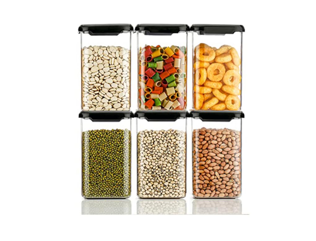 See full amazon price history chart for Clazkit Air Tight Modular Containers Storage Set For Kitchen, Pantry Organization, Bpa-Free, Dishwasher Safe (Pack Of 6, Black, 1500 ml, Plastic) Clazkit Air Tight Modular Containers Storage Set For Kitchen, Pantry Organization, Bpa-Free, Dishwasher Safe (Pack Of 6, Black, 1500 ml, Plastic) (B0D9M4V3JM) Amazon Price History, Amazon Price Tracker