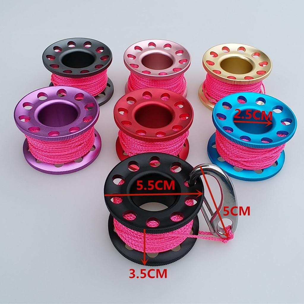 Finger Spool Reel con Esplorazione di Grotte E Relitti E Immersioni Subacquee