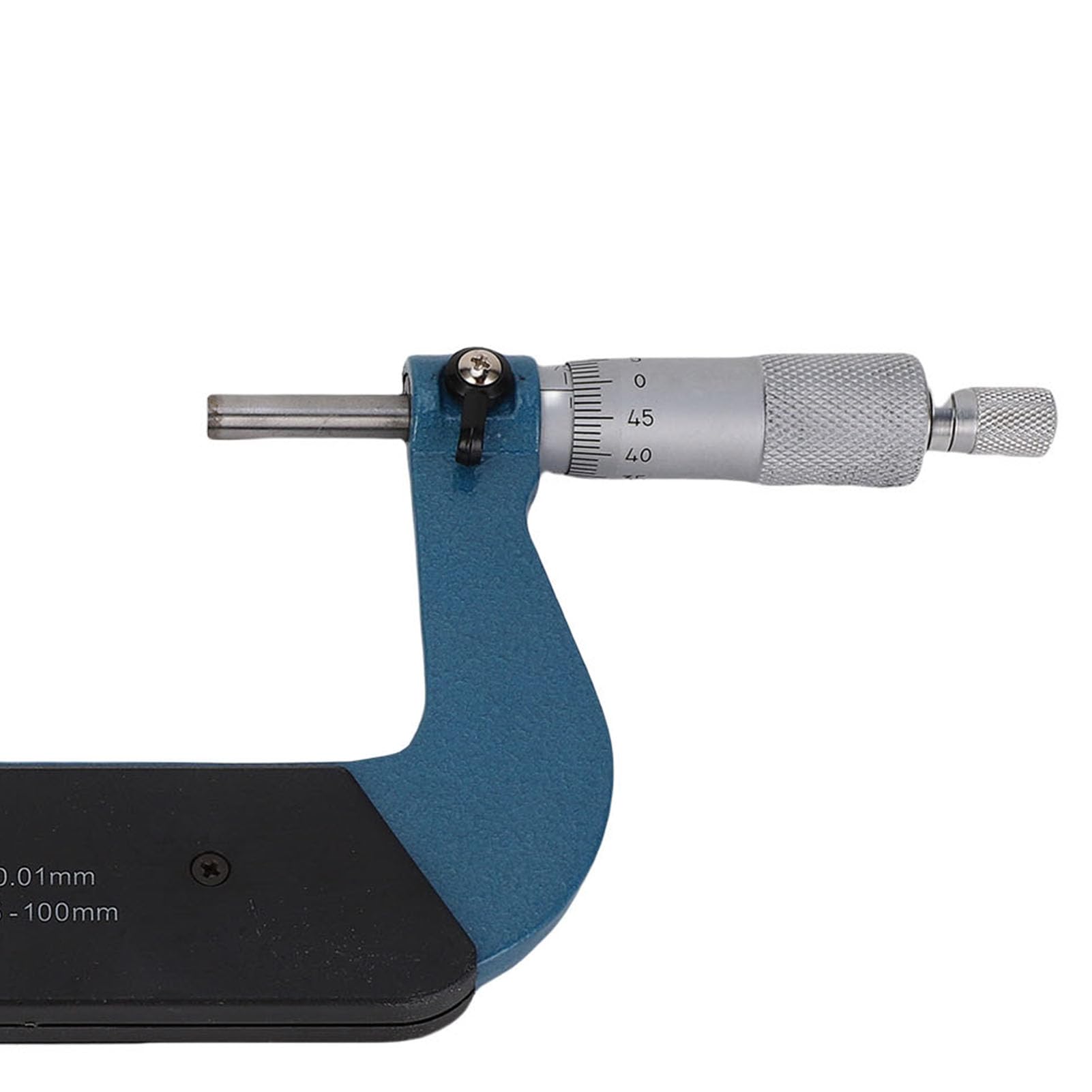 Außenmikrometer-Set, 0,01 mm Genauigkeit, 75 bis 100 mm Messbereich, Maschinisten-Mikrometer für Länge, Durchmesser, Dicke, Messung für technische Bearbeitungsaufgaben,