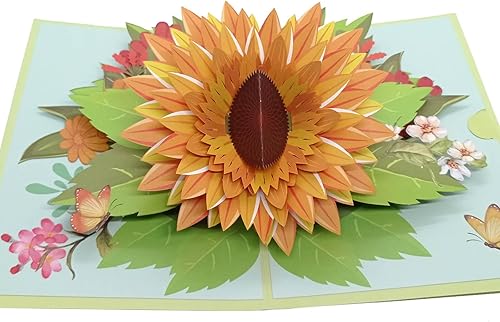 Miniatura 6 de LINSINA Tarjeta de cumpleaños desplegable para mujeres y hombres, tarjeta de felicitación 3D, regalo de cumpleaños para mujeres, hombres, niños,