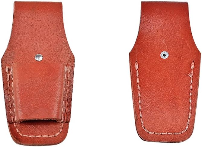 Leather Electrician Scissors Sheath Tool Holsters, Welding Pliers Belt Holder Gardening case Pouch Bag for Pliers 1 Pack
