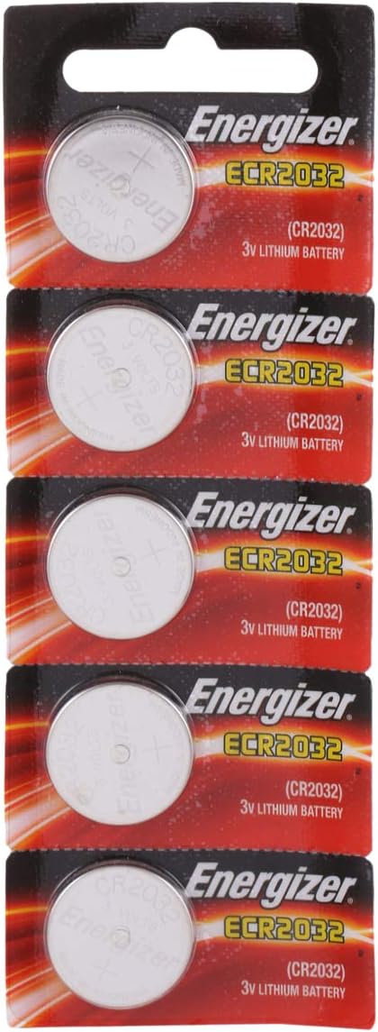 Energizer ENGCR2032 Lithium Batteries - 5 Pack