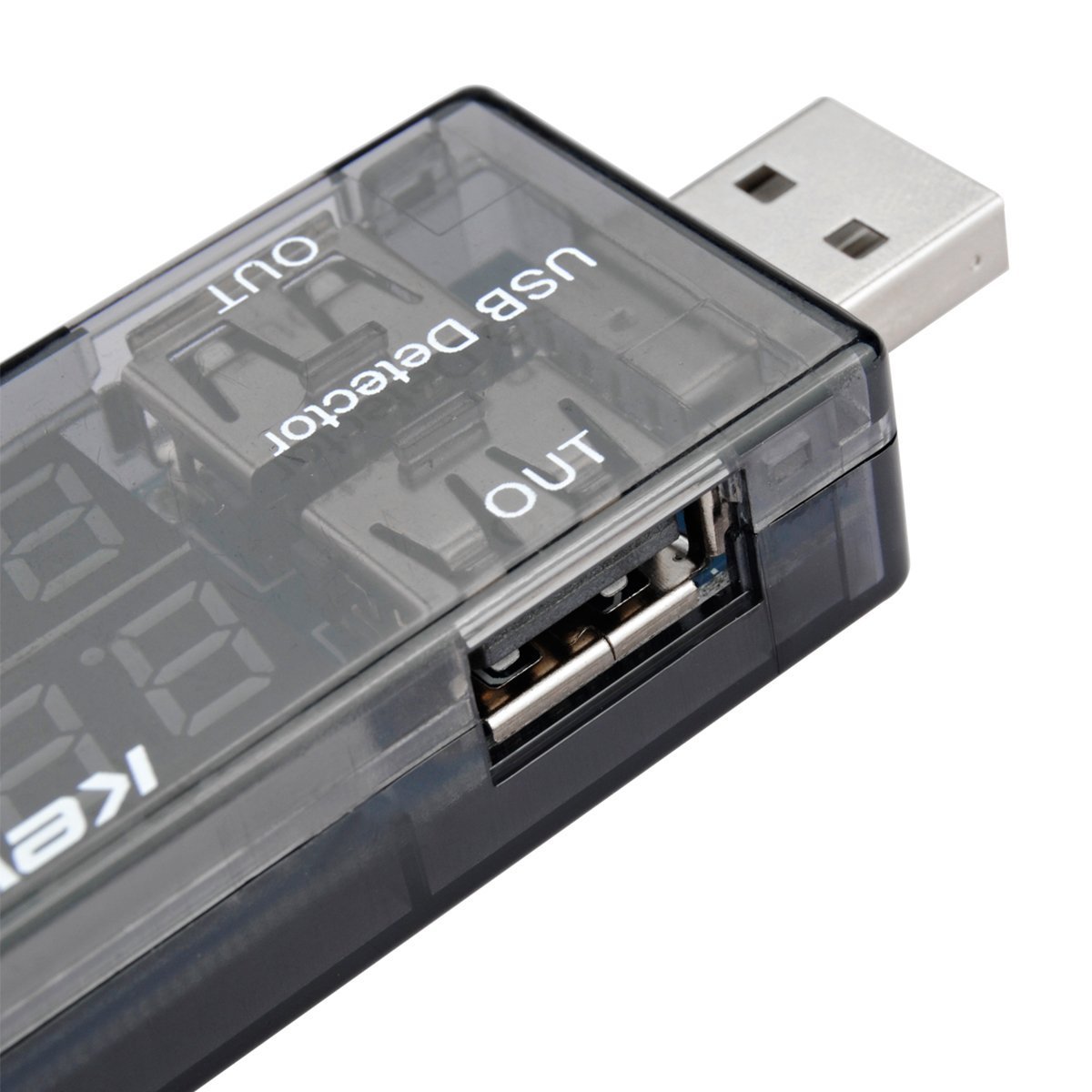 Dual caricatore USB rilevatore di corrente tester di tensione di carica voltmetro 3 – 9 V 0 – 3 A