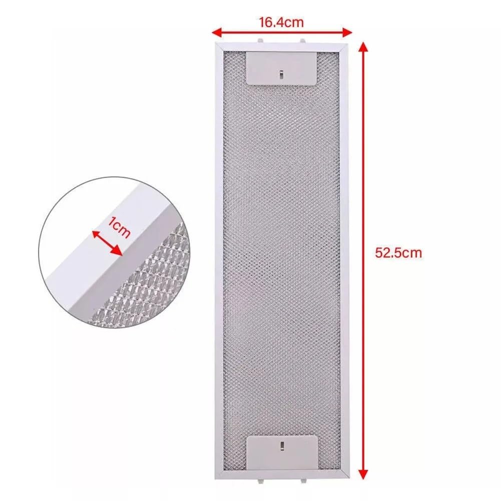 2Pza Filtro Aluminio Campana for IAG9SE4/RS6W/RSFR8S