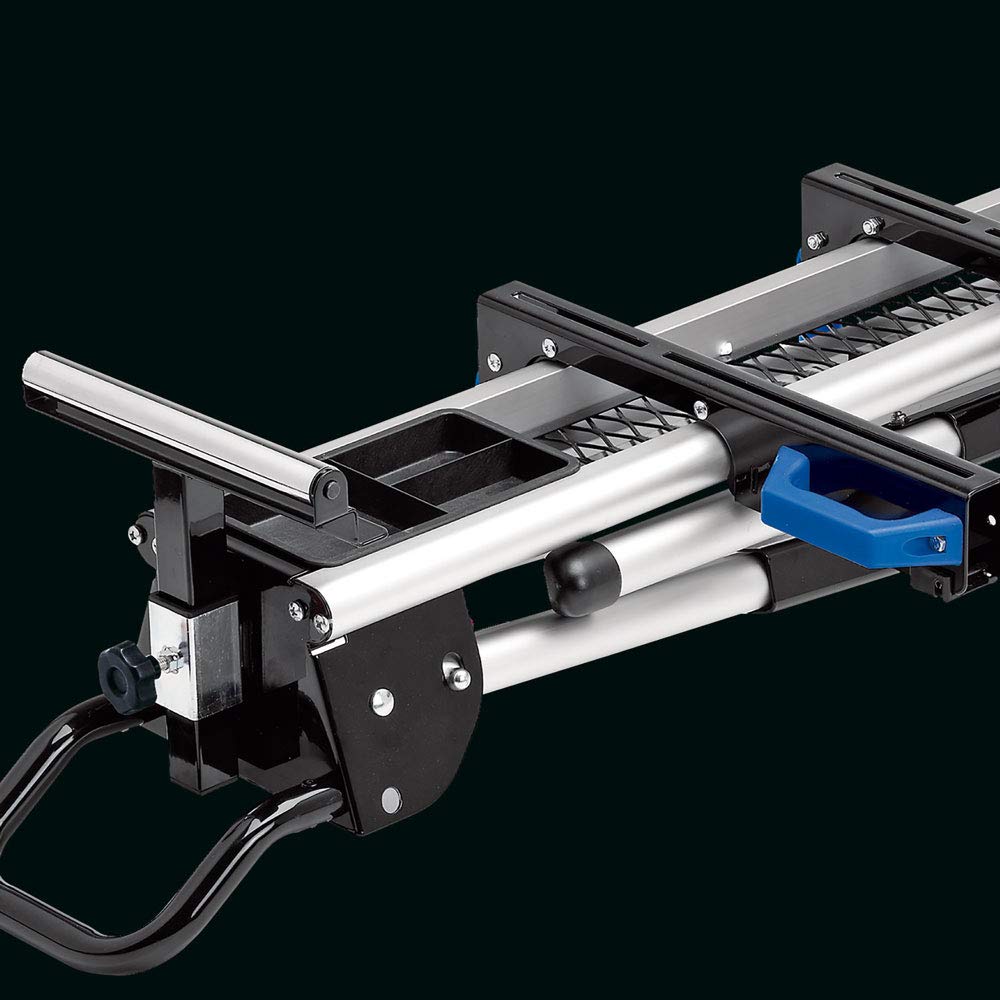 Draper 90249 Supporto mobile per troncatrice, estendibile, blu