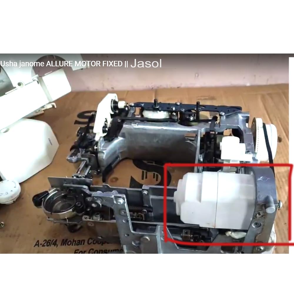 Jasol Copper Usha Janome Automatic Sewing Machine Replacement Motor for Usha Janome Sewing Machines White 70w — Amazon image 2