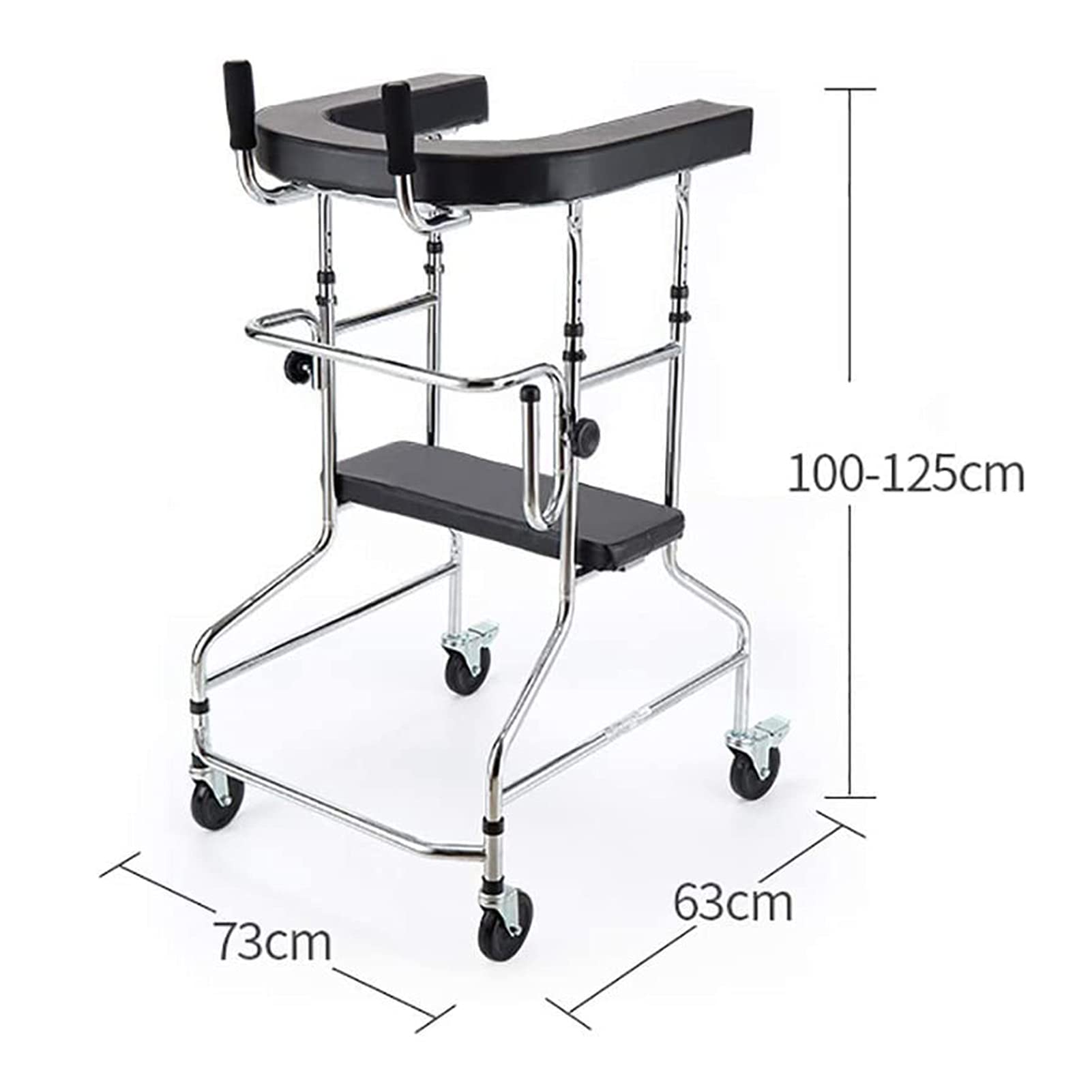 Andador vertical for personas mayores, plegable y de pie