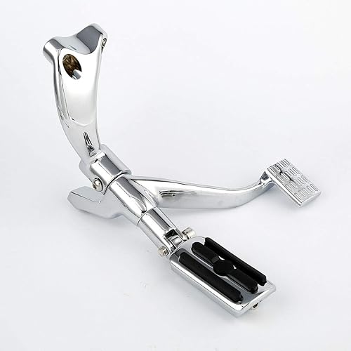 Miniatura 63 de TCT-MOTORPARTS Juego completo de clavijas de pie para Harley Sportster XL883 XL1200 1991-2003 negro 2002 2001 2000 1999 1998