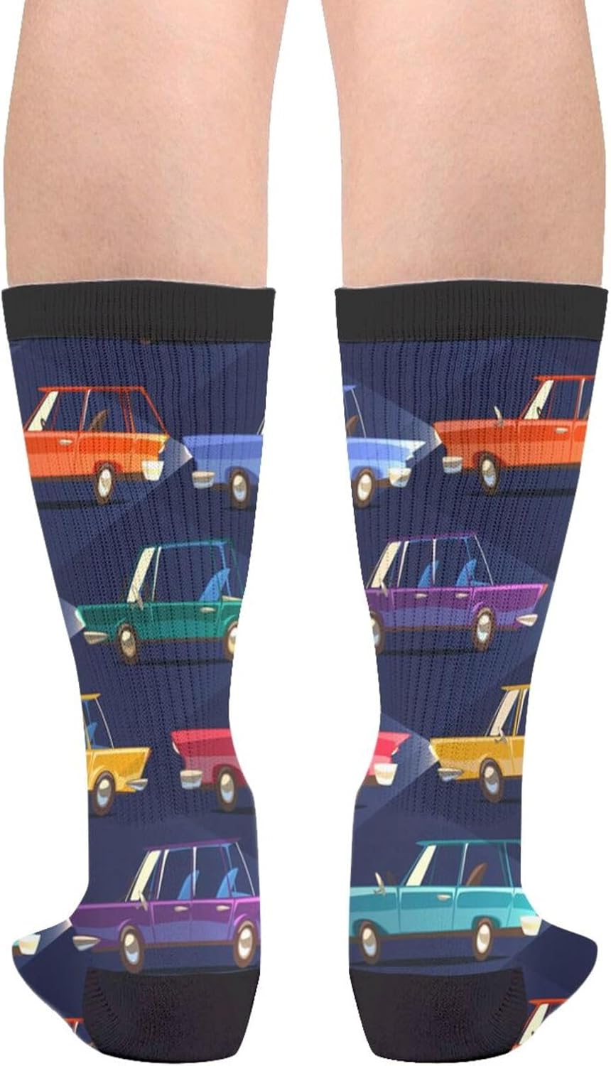 Novelty Fun Crew Socks Fashion Comfortable Men And Women Crazy Dress Socks image 3