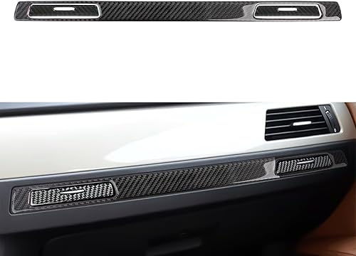 Miniatura 10 de Xotic Tech - 1 pieza de fibra de carbono genuina para el interior del automóvil, cubierta de copiloto, compatible con BMW Serie 3, E90, E92, E91,