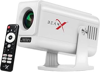 BeamX Thunder Pro Smart Projector (1GB+8GB) | 15500 lm 4X Brighter, Native 1080p FHD, 4K Support, Auto Focus &amp; Keystone, A...