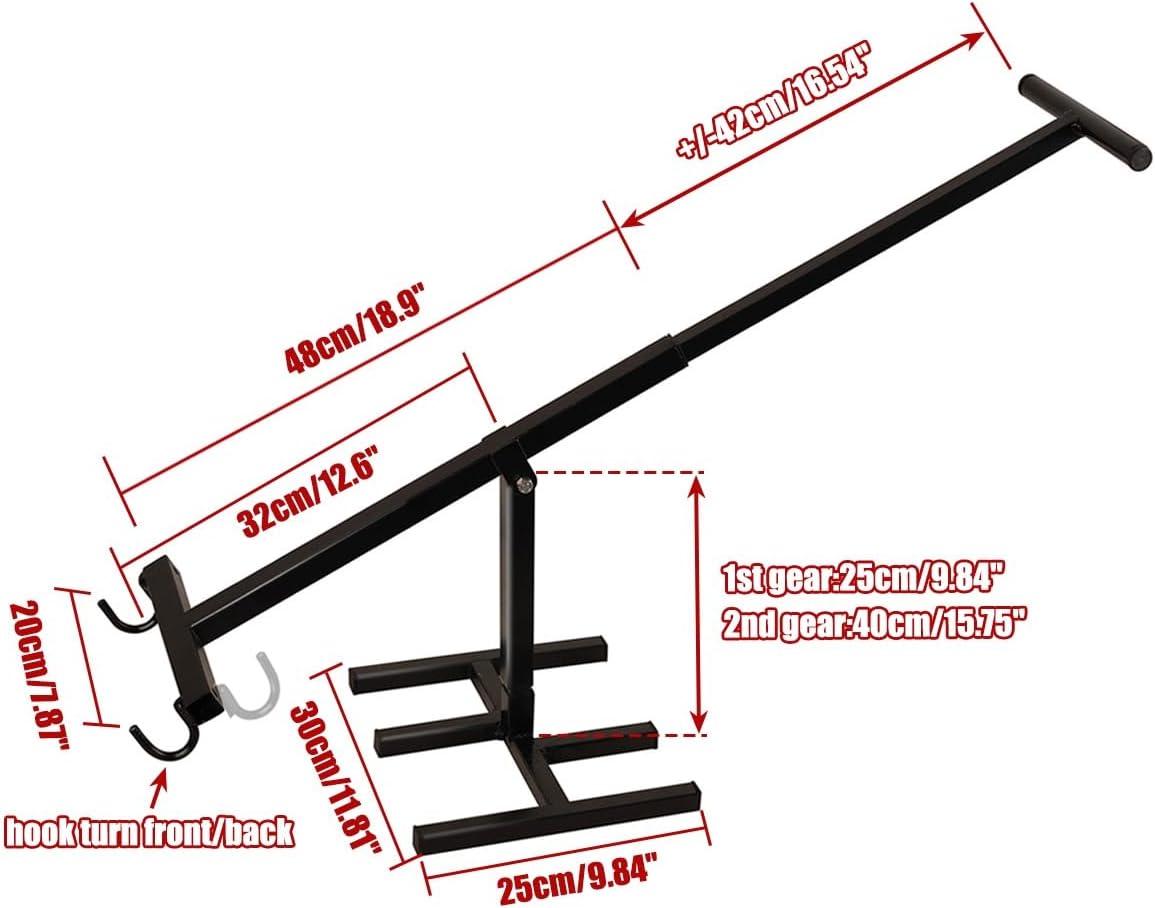 Manual Trash Compactor Portable Waste Recycling Hand Tool Bin Compactor with Adjustable Handle Waste Compacting Tool for 120L-360L Wheelie Bins