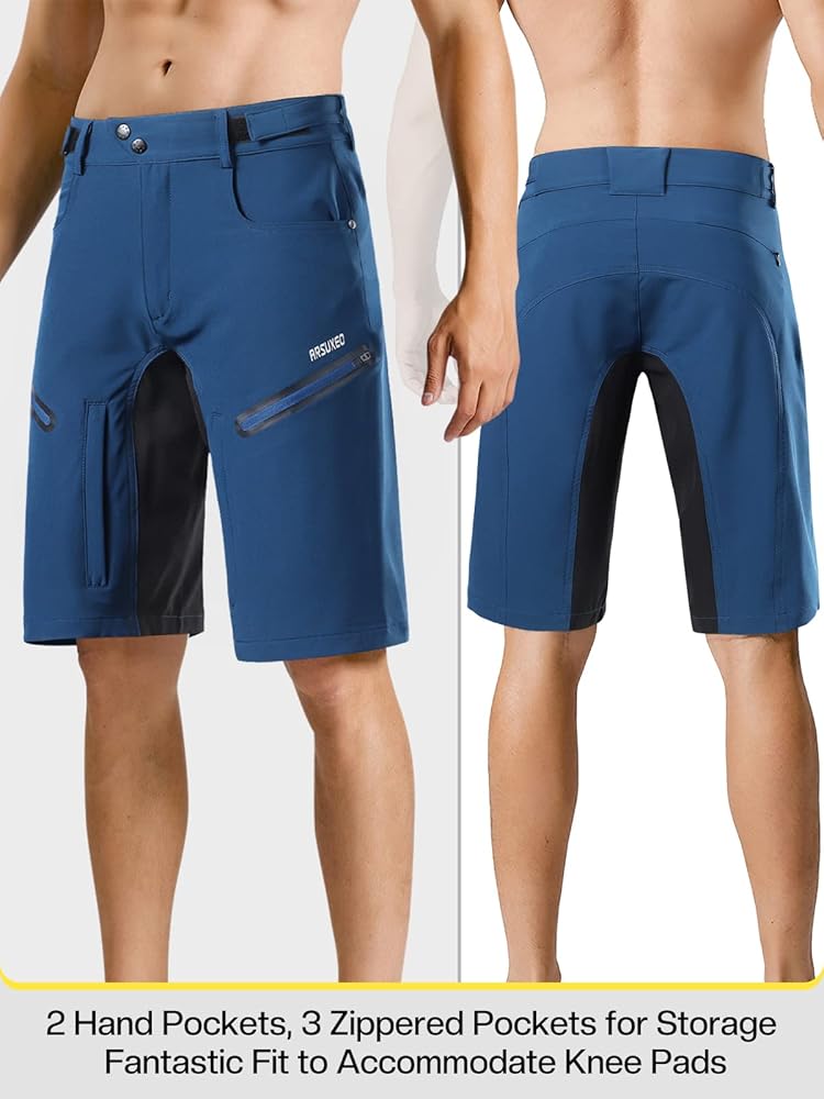 Amazon.com: ARSUXEO Mens Bike Shorts,Cycling Shorts,Mountain Bike